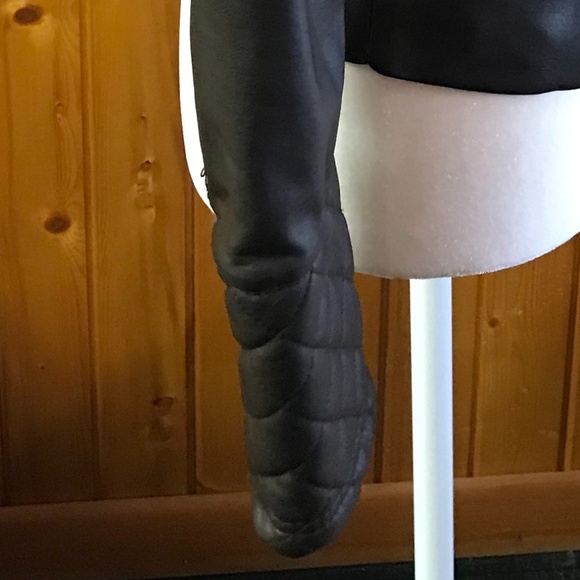 Gi Sono by Cavalini faux leather hooded jacket - Picture 7 of 7